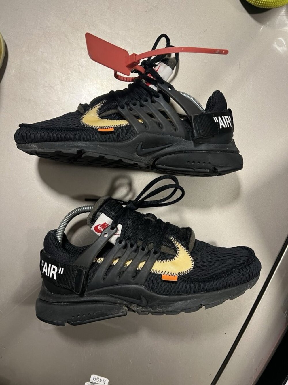 Nike Air Presto Off-White Black AA3830-002 Men size 7 Used No Box